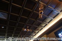 Airplane Propeller-like brass fans at tray-ceiling of Mike's Coffee Shop at Ocean Coral & Turquesa.jpg