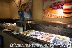 Condiments at breakfast buffet at Ocean Coral & Turquesa.jpg