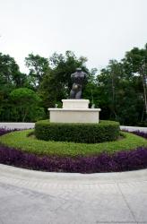 Woman statue on a road way at Grand Bahia Principe Sian Kaan.jpg