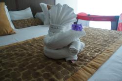 Gran Bahia Principe Sian Kaan Mayan towel animal.jpg