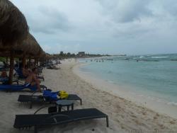 Gran Bahia Principe Sian Kaan private beach looking out.jpg