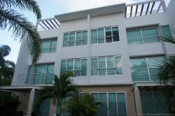 Hotel rooms of Gran Bahia Principe Sian Kaan as seen from outside.jpg