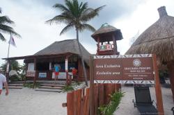 Life guard tower at Gran Bahia Principe Sian Kaan private beach.jpg