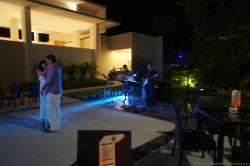 Outdoor dance floor next to Gran Bahia Principe Sian Kaan lobby.jpg