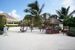 Tour booking area at Gran Bahia Principe Akumal beach.jpg