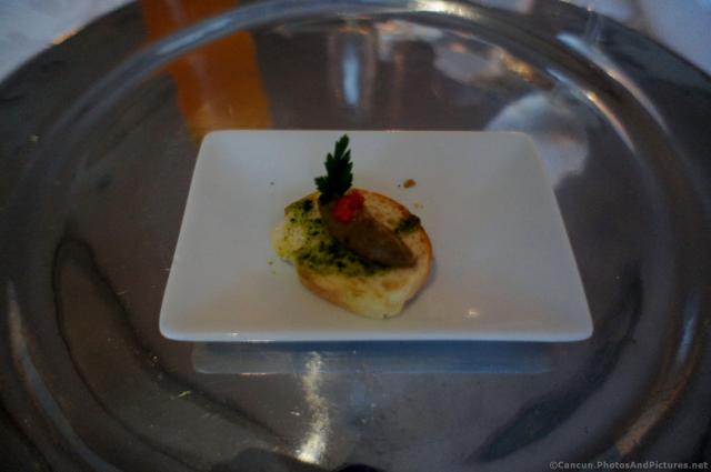 Chef appetizer at Le Gourmet Gran Bahia Principe Akumal.jpg