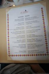 Entree menu at Le Gourmet Restaurant at Gran Bahia Principe Akumal.jpg