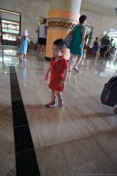 Darwin at the Gran Bahia Principe Akumal lobby.jpg