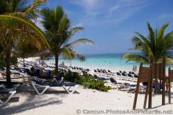 Ocean side beach chairs at Grand Palladium Kantenah.jpg