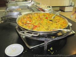 Paella being cooked up at Grand Palladium Kantenah.jpg