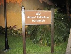 Grand Palladium Kantenah resort section sign.jpg