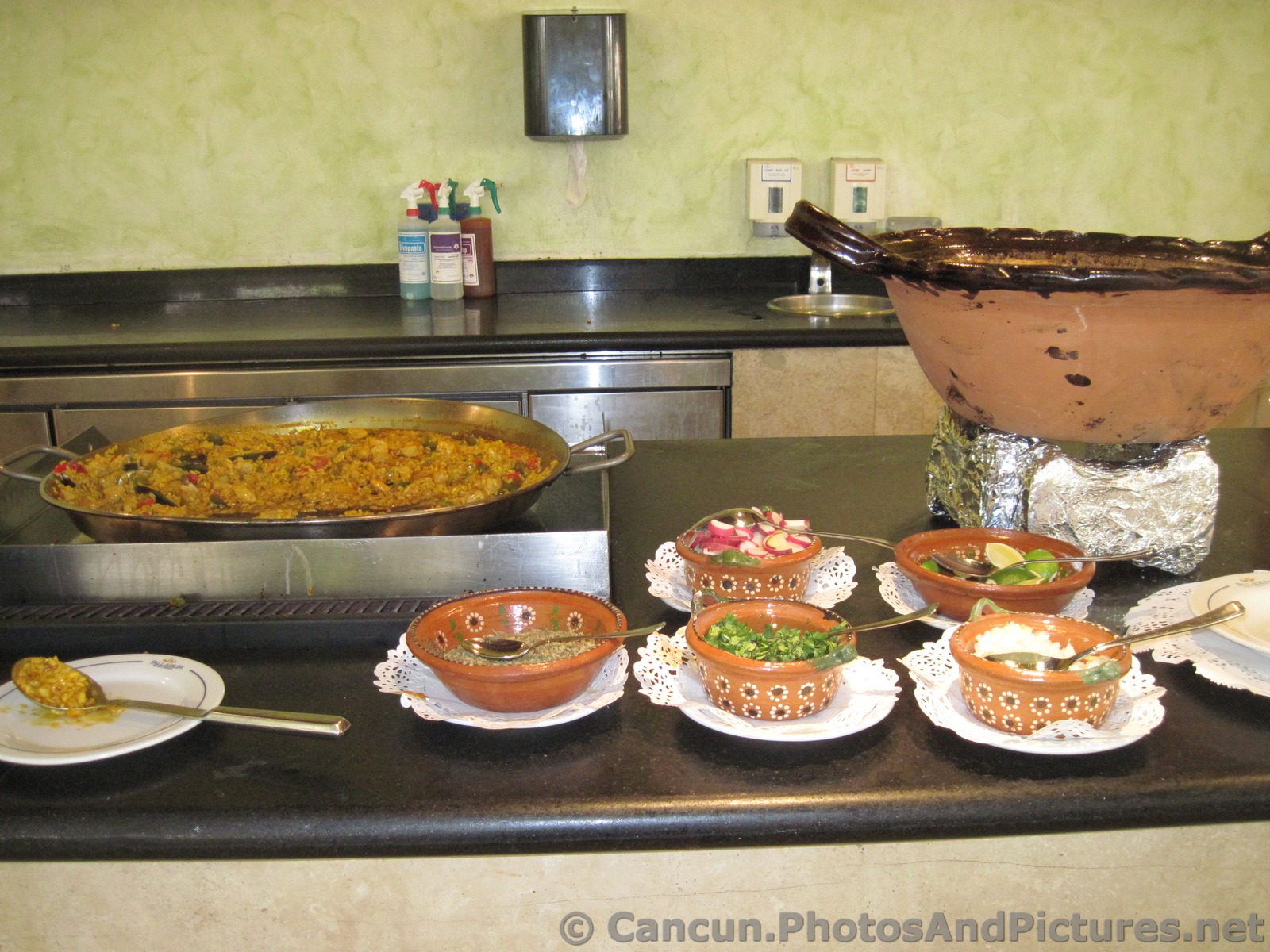 Paella Rice served at Grand Palladium Riviera Buffet Restaurant.jpg