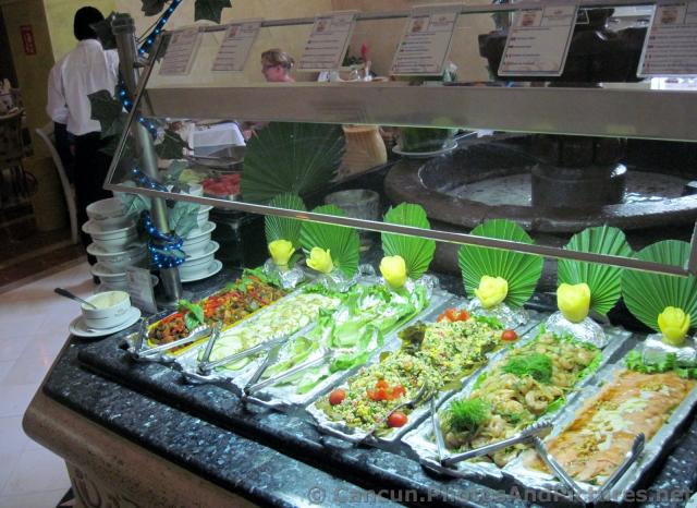 Salad Bar of Mare Nostrum Restaurant at Grand Palladium Colonial.jpg
