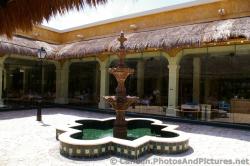 Fountain outside of Restaurant of Grand Palladium Kantenah.jpg