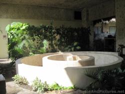 Circular Wet Spa Area with Round Stones to Massage Feet at Renova Spa Grand Palladium Riviera Maya.jpg