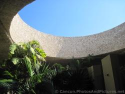 Circular Hole lets in Sunlight at Wet Area of Renova Spa Grand Palladium Riviera Maya.jpg