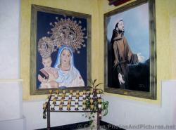 Catholic Religious Art inside Wedding Chapel of Grand Palladium Riviera Maya.jpg