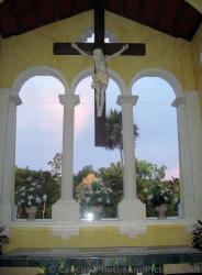 Jesus on the Cross at Wedding Chapel of Grand Palladium Riviera Maya.jpg