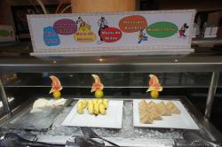 Kid's Menu buffet area at Kulkulcan restaurant Bahia Principe Coba.jpg