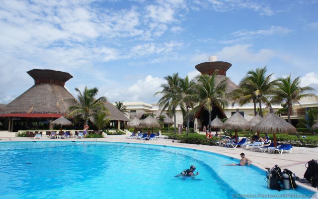 Scuba diver in pool at Grand Bahia Principe Tulum.jpg