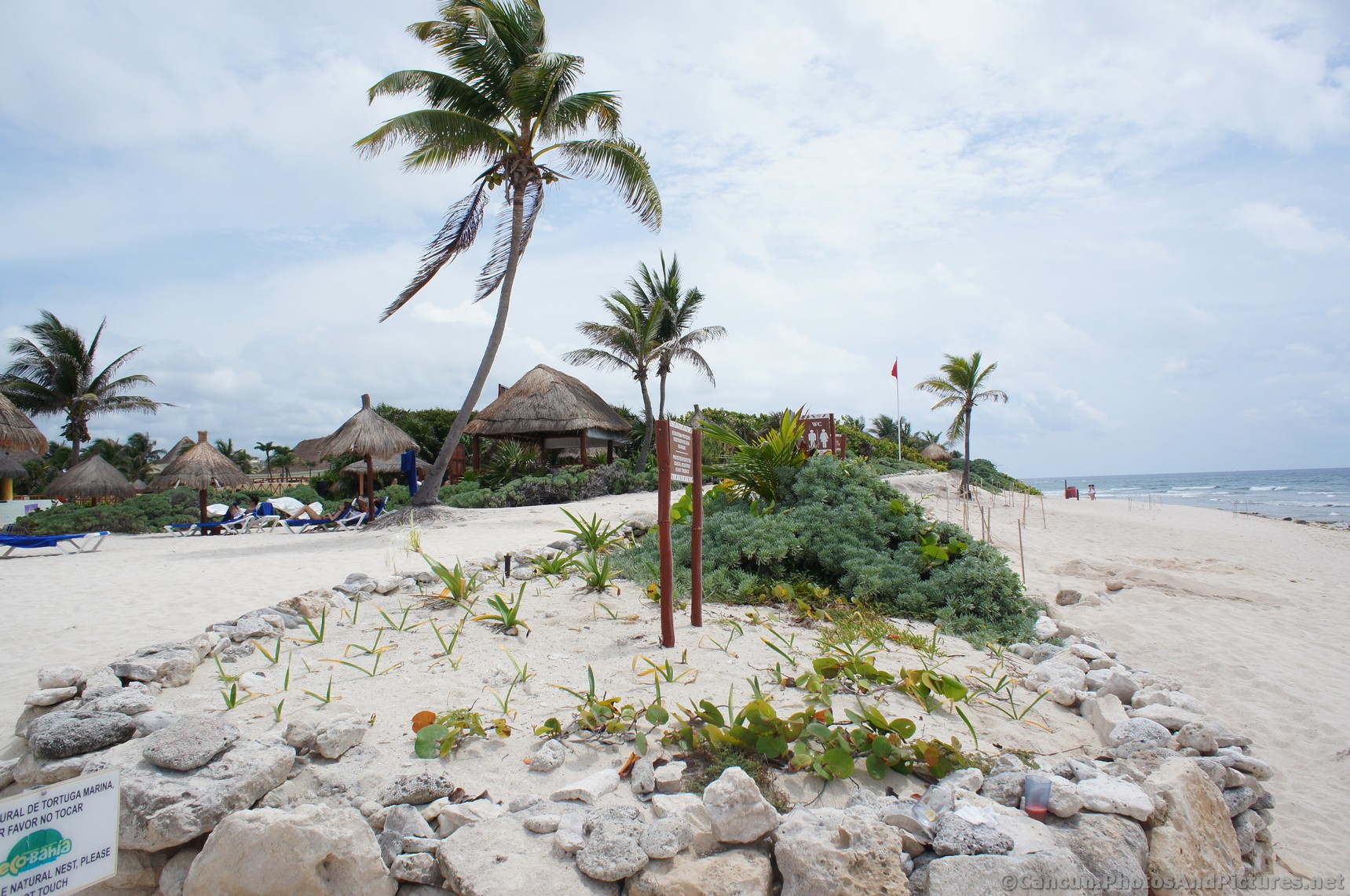 Section of beach at Grand Bahia Principe Tulum.jpg