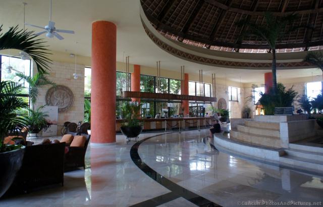 Circular lobby area of Grand Bahia Principe Tulum.jpg