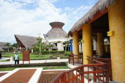 Looking towards lobby building of Grand Bahia Principe Tulum.jpg