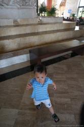 Darwin in motion at Grand Bahia Principe Tulum lobby.jpg