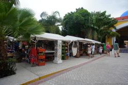 Outdoor shops in front of Hacienda Dona Isabel Gran Bahia Principe.jpg