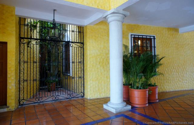Wrought iron gate inside Hacienda Dona Isabel Gran Bahia Principe.jpg