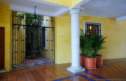 Wrought iron gate inside Hacienda Dona Isabel Gran Bahia Principe.jpg