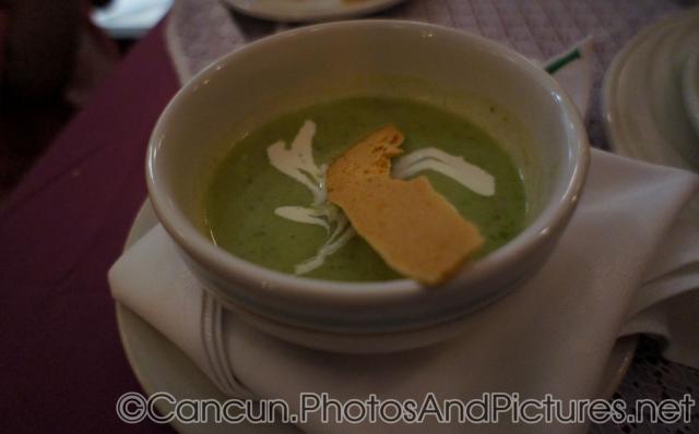 Chilled soup at GR Solaris Marco Polo Restaurant.jpg