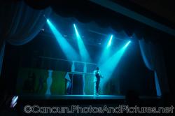 Man in costume performs a lip-synced song and dance at GR Solaris.jpg