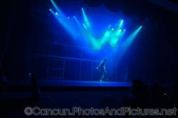 Michael Jackson impersonator does the moon walk on stage at GR Solaris.jpg