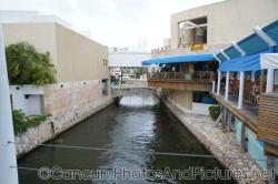 Water under bridge at Cancun Interactive Aquarium at La Isla Shopping Village in Cancun.jpg
