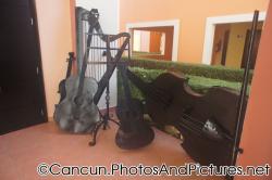 Giant guitar sculptures at Ocean Coral & Turquesa.jpg